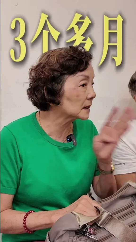 Madam Wang’s friend — still from their MOVEON customer video