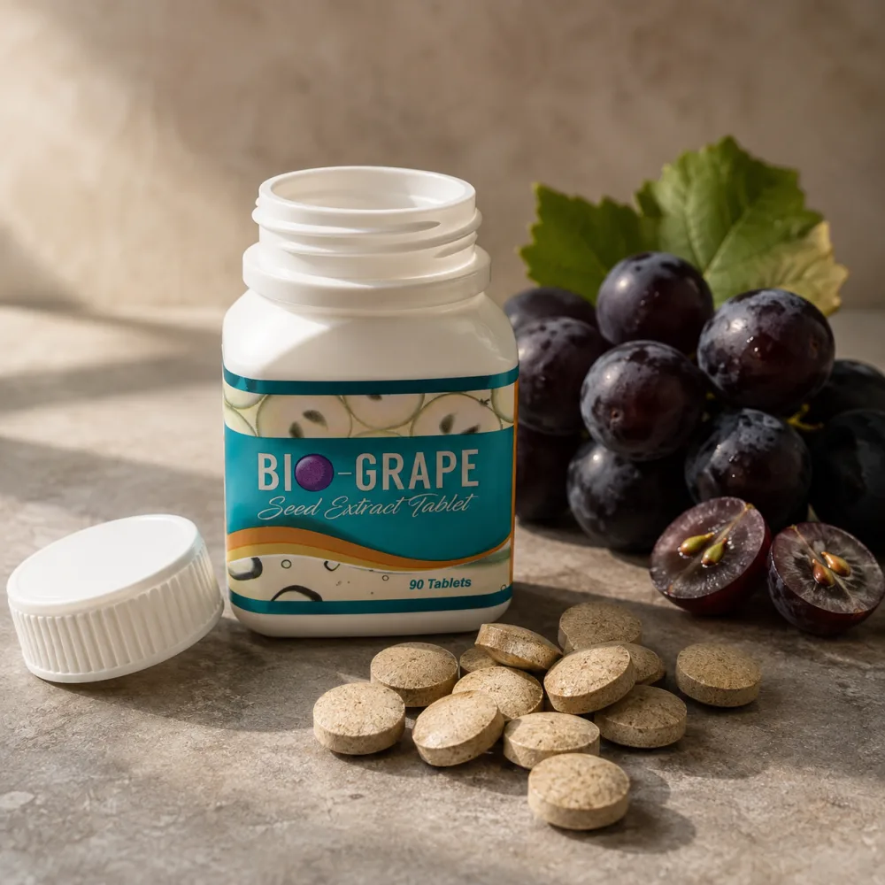 BIO葡萄籽 90片裝,連葡萄原料同片劑