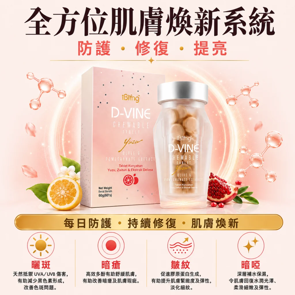 D-VINE 美顏糖 — 香港