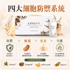 LIVEON 逆齡抗糖飲 — 香港
