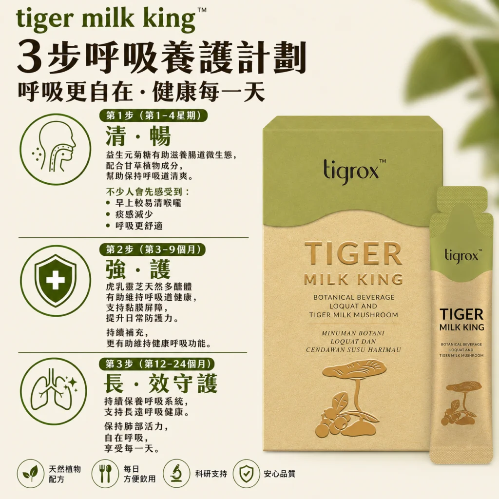 TIGROX虎乳芝盒裝沖劑
