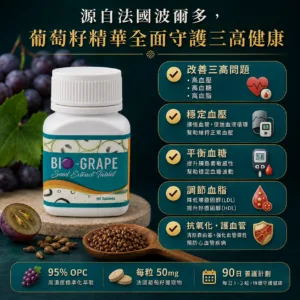 BIO葡萄籽 香港－產品圖 1