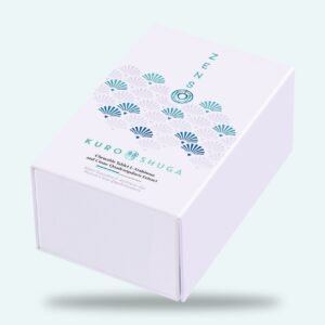 ZENSO Kuro SHUGA 白腎豆黑醋咀嚼片盒裝斜角