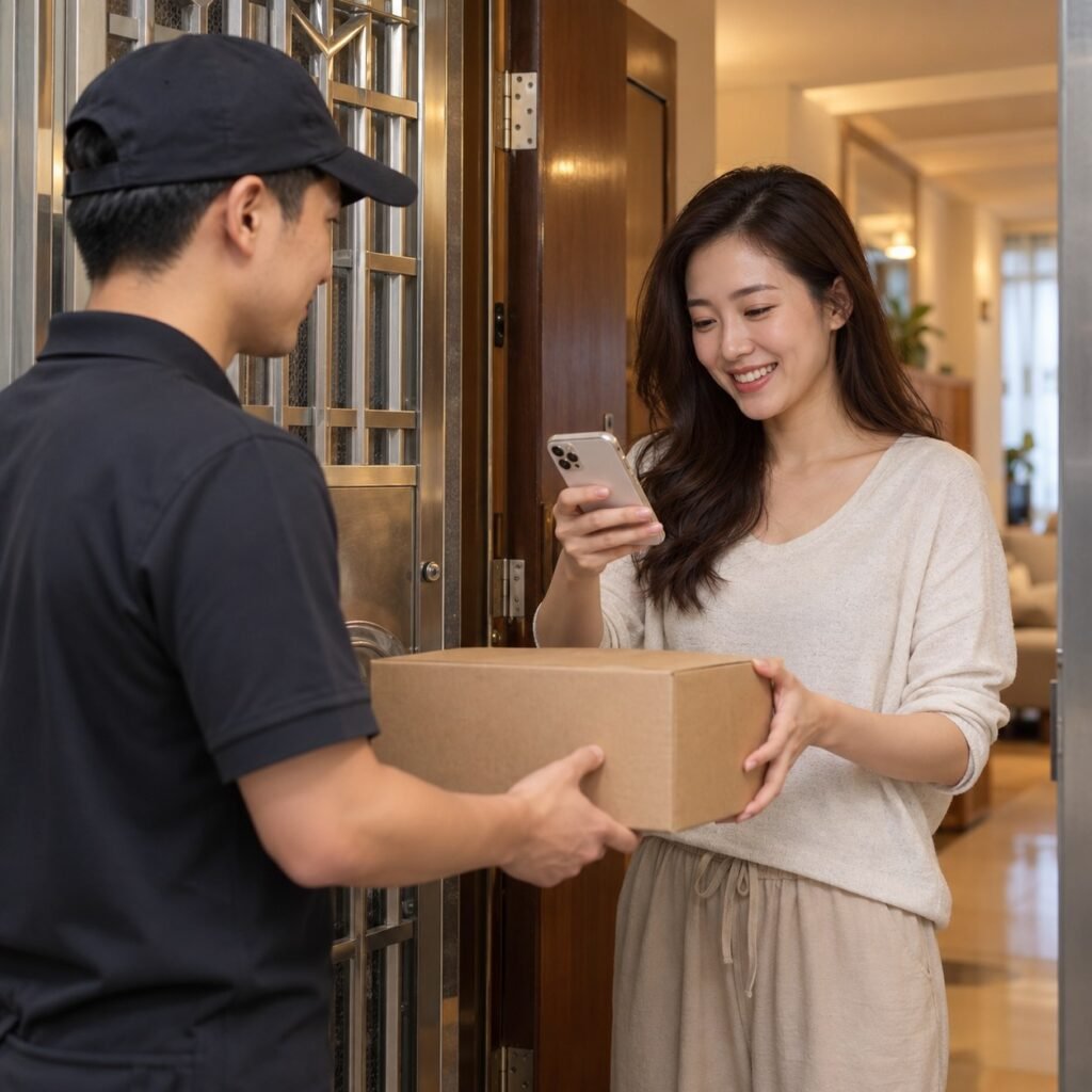 送到門口先俾錢