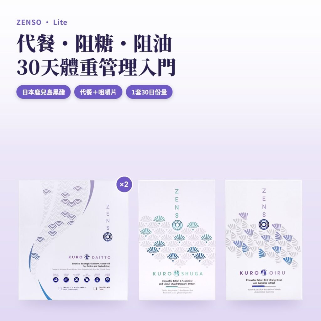 ZENSO Lite 體重管理入門套裝主圖