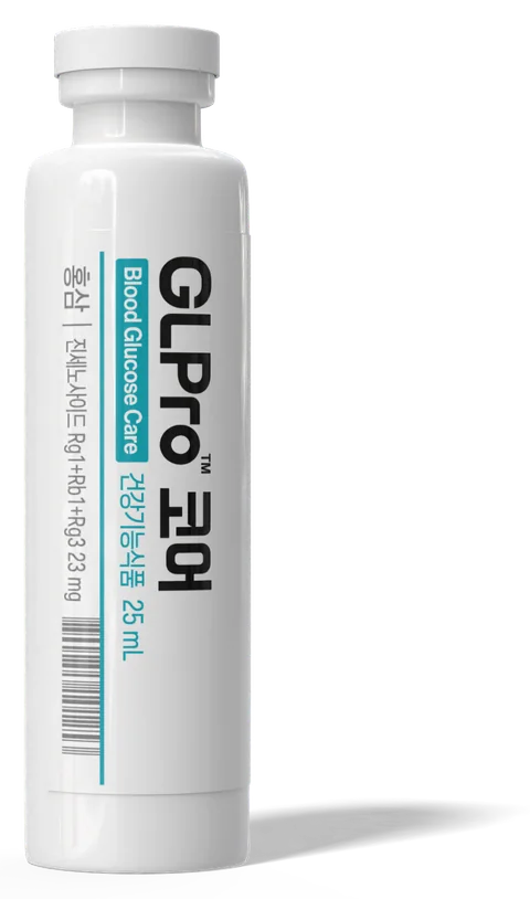 一支 25 毫升 GL Pro Core 紅參飲