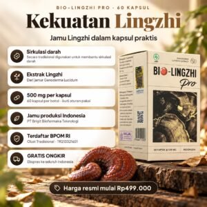 BIO-LINGZHI PRO 60 Kapsul — keunggulan