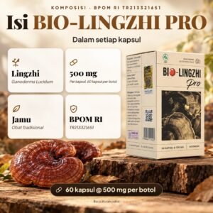 BIO-LINGZHI PRO 60 Kapsul — komposisi