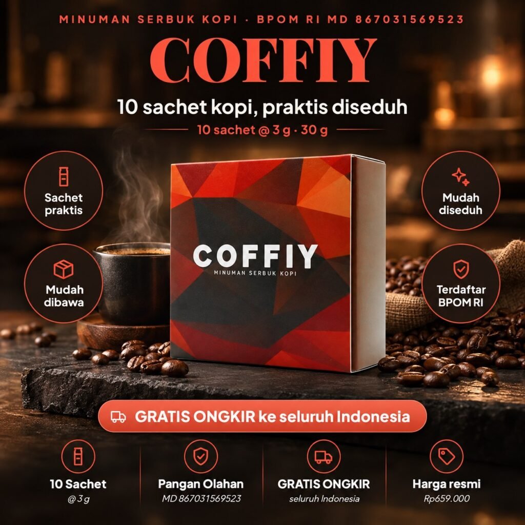 COFFIY Minuman Serbuk Kopi 10 Sachet