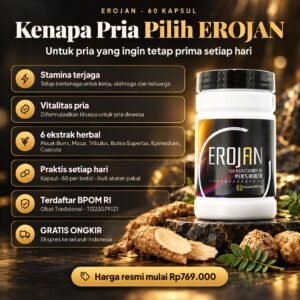 EROJAN 60 Kapsul — keunggulan