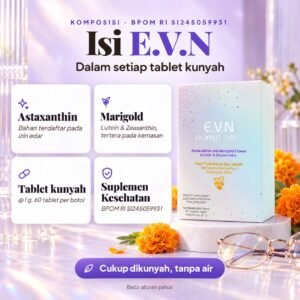 E.V.N Chewable Tablet — komposisi
