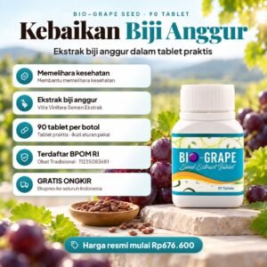 BIO-GRAPE SEED 90 Tablet — keunggulan