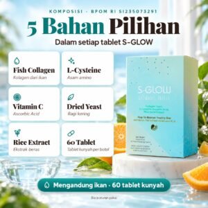 S-GLOW Chewable Tablet — komposisi