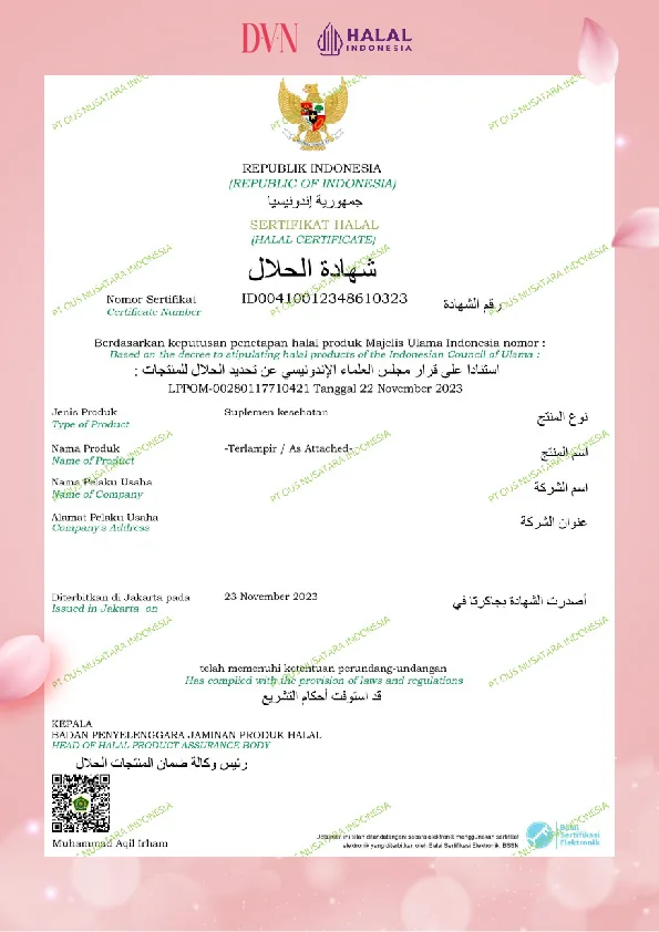 Sertifikat Halal Indonesia