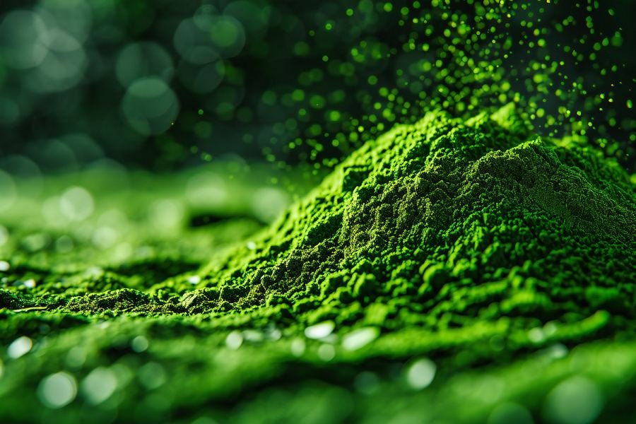 Green spirulina
