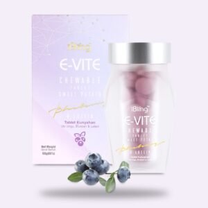iBling E-VITE eye care chewable box and bottle, 60 tablets (60 g)