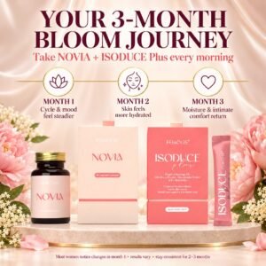 FEMOIRE Bloom three-month routine timeline