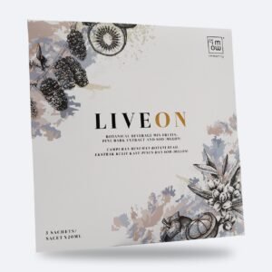 Side view of the LIVEON Trial Pack box