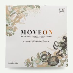 MOVEON Trial Pack box by Immority: 3 sachets x 25 ml