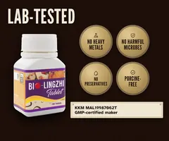 Lab-tested: no heavy metals, no harmful microbes, no preservatives, porcine-free. KKM MAL19987062T, made in a GMP-certified plant.