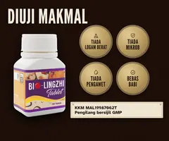 Diuji makmal: tiada logam berat, tiada mikrob berbahaya, tiada pengawet, bebas unsur babi. KKM MAL19987062T, dibuat di kilang bersijil GMP.