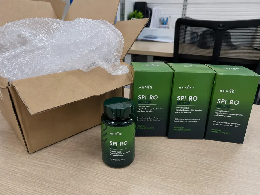 SPIRO Plus order opened at the office