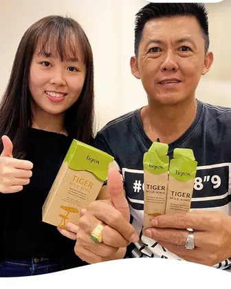 TIGROX Tiger Milk King Singapore customer photo