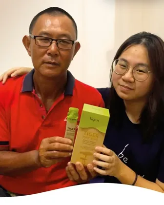 TIGROX Tiger Milk King Singapore customer photo