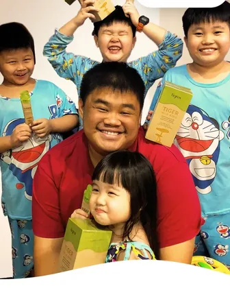 TIGROX Tiger Milk King Singapore customer photo