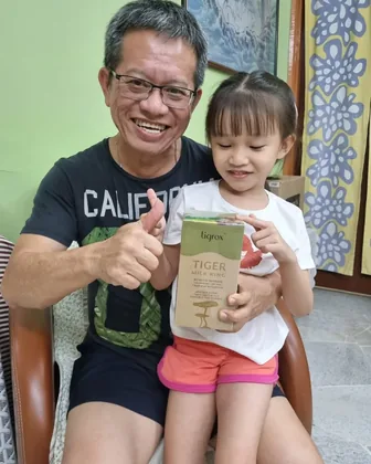 TIGROX Tiger Milk King Singapore customer photo