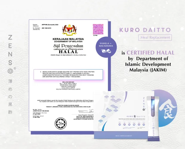 Certificate — Halal certification