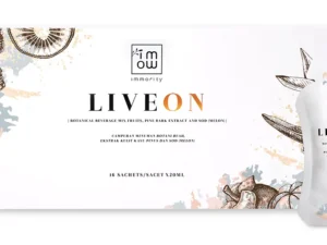 LIVEON Singapore box and sachet