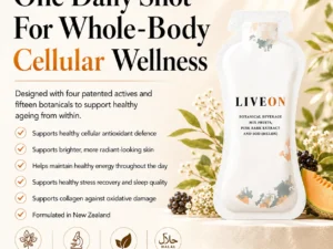 One daily 20ml shot for whole-body cellular wellness