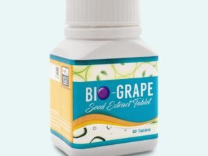 BIO-GRAPE Seed Extract Tablet label with MAL19987061T and directions for use