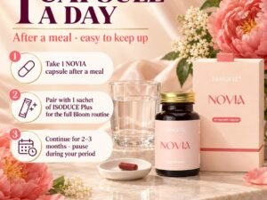 How to take FEMOIRE NOVIA: 1 capsule a day after a meal