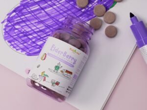KidAOne chewable tablets with crayons, for children above 2 years old