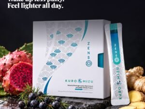 ZENSO Kuro Mizu with prickly pear cactus fruit, juniper berries and ginger