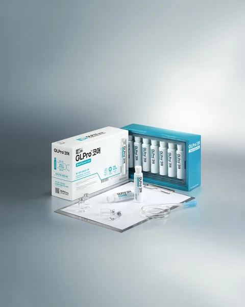 GL Pro Core box and bottles, photographed by Jung Kwan Jang