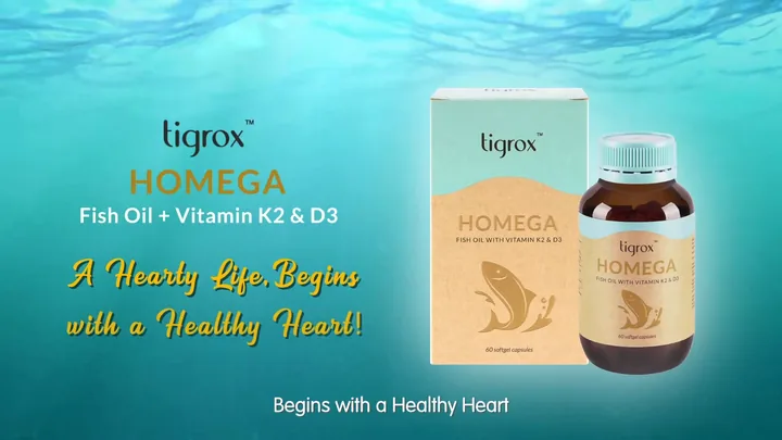 TIGROX HOMEGA: fish oil with vitamins K2 and D3