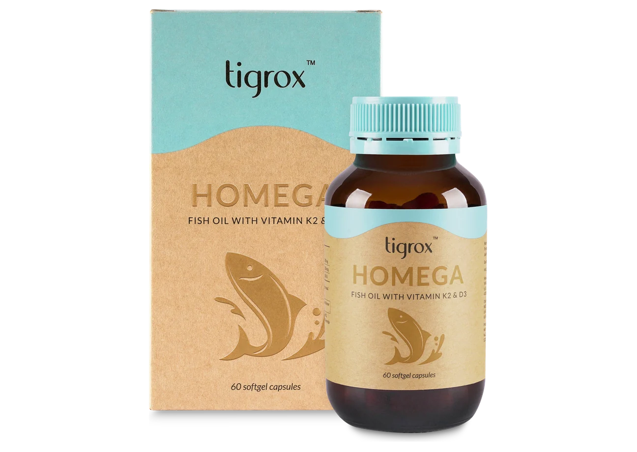 TIGROX HOMEGA: the box and the bottle