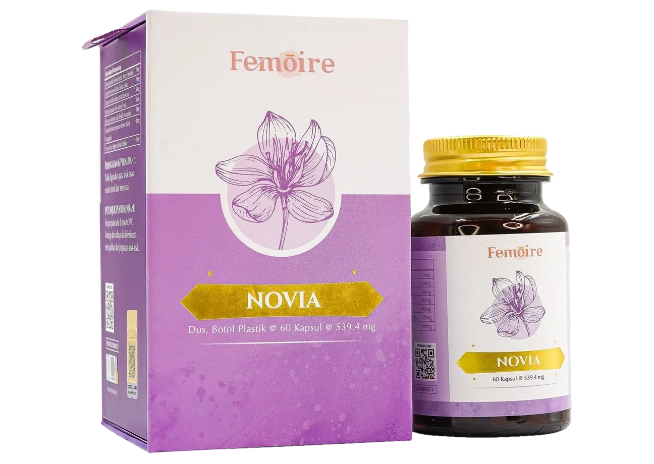 FEMOIRE NOVIA: box dan botol