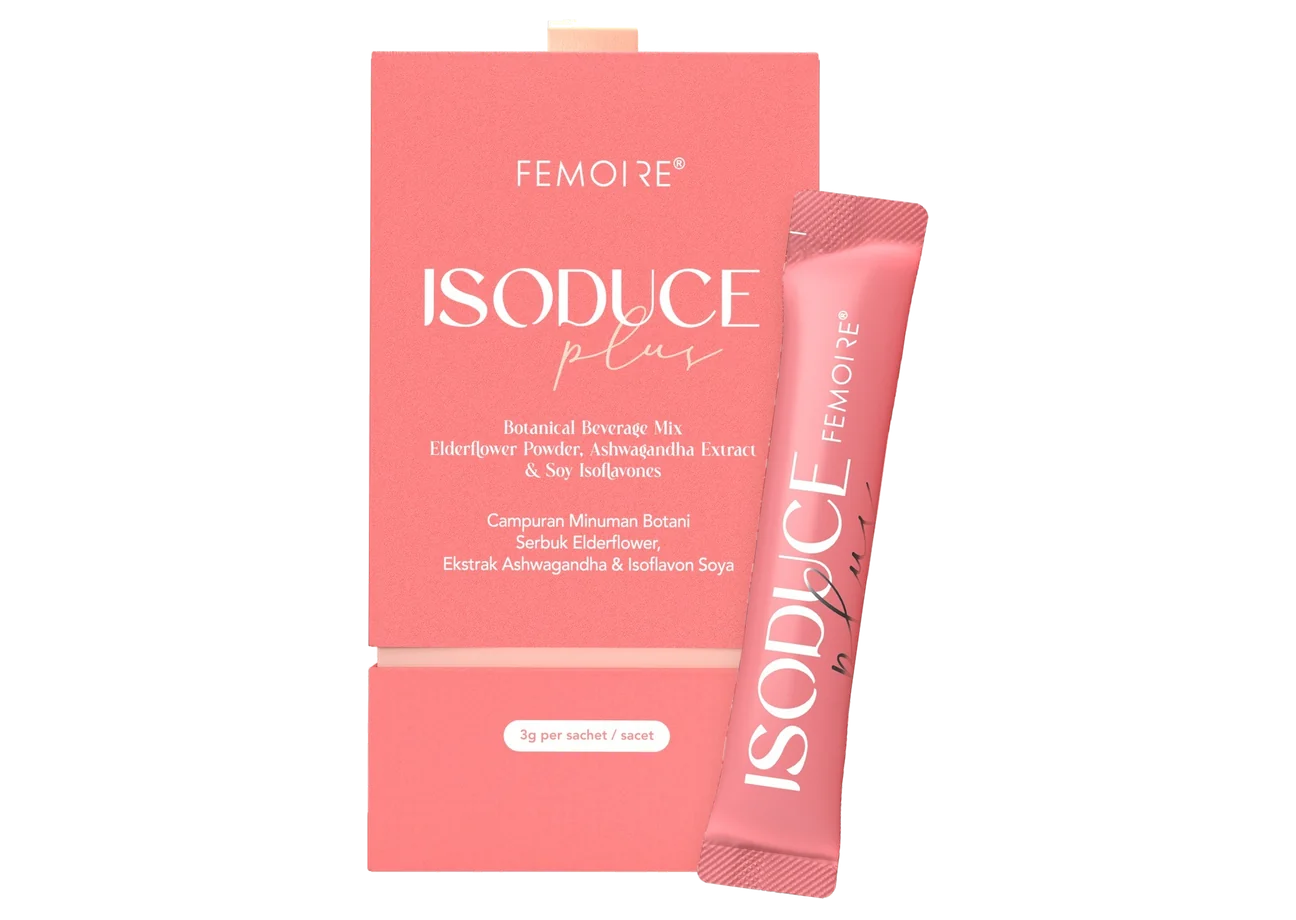FEMOIRE ISODUCE Plus: the box and a sachet