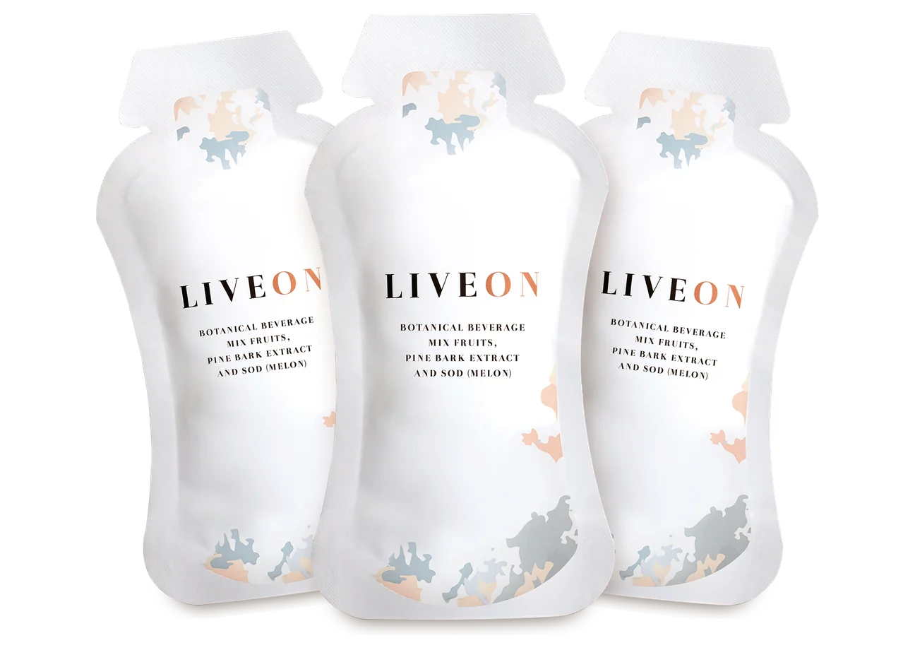 LIVEON Trial Pack: three LIVEON sachets