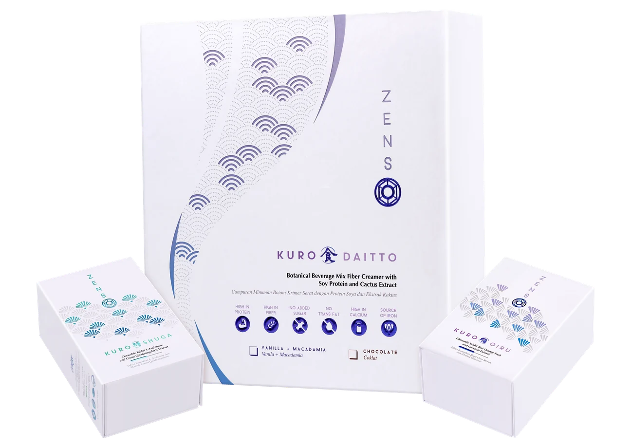 ZENSO Lite: the Kuro Daitto, Kuro Shuga and Kuro Oiru boxes